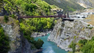 When in New Zealand, explore its iconic suspension bridge trails