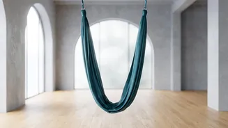 Why the Hammock Changes Balance And Body Control In Aerial Yoga