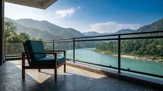 How Remote Workers Swap City Stress For Rishikesh Peaceful River View Workation Spaces