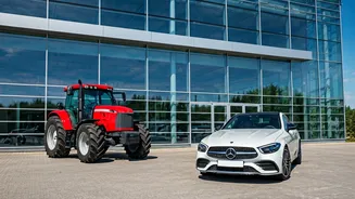 Tractor to Treasure: Haryana Farmer's Grand Mercedes Arrival