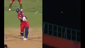 Mitchell Marsh's 102-metre monstrous strike vs RCB lands on Chinnaswamy roof