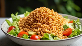 Crunchy Rice Is Giving Salads A Delicious Upgrade