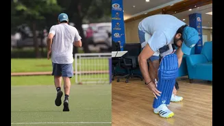 [WATCH] Rohit Sharma joins Mumbai Indians' practice session ahead of IPL 2026