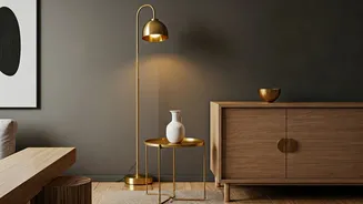 Modern Apartments Embrace Japandi Aesthetic With Brass Elements