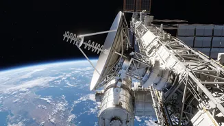 Spacewalkers Install Spare Antenna on ISS After Previous Mission Ran Out of Time