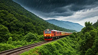 Monsoon Rail Trips Feel Safer Than Ghats