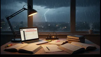 Smart Students Plan For Rain Before Exam Week