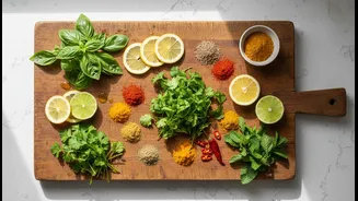 Reducing Salt Works Better When Flavour Comes From Herbs, Acid And Spices