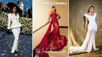 Priyanka Chopra’s fashion rewind featuring her standout 2025 looks