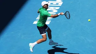 Novak Djokovic wins his 101st Australian Open match: Key stats