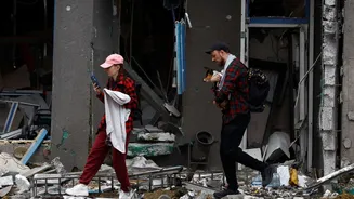 Russia launches fresh attacks on Ukraine, targets capital Kyiv with drones ahead of NATO Summit