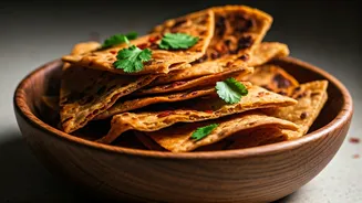 Stop Wasting Food: Make Spicy Paratha Tortilla Chips Right Now