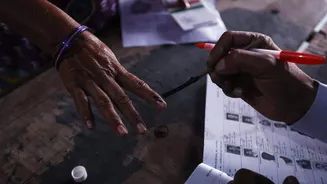 Maharashtra voters allege marker pens used instead of indelible ink