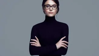 Here's how to style your turtleneck dresses