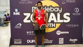 Rashein Samuel wins Pickleball title