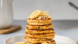 Banana Keeps Eggless Ragi Pancakes From Turning Too Crumbly