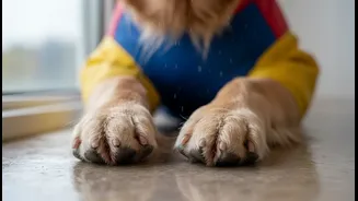 Dog Raincoats Help, But Paw Hygiene Still Needs Daily Attention