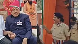 Nashik Forest Officers Madhavi Jadhav & Darshana Saunpure Face Notice For Interrupting Girish Mahajan's Speech Over Dr Babasaheb Ambedkar Omission