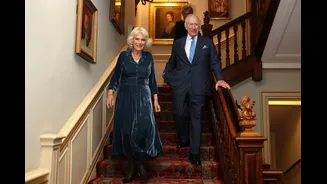 Rainha Camilla cita hábito "perturbador" de rei Charles antes do jantar