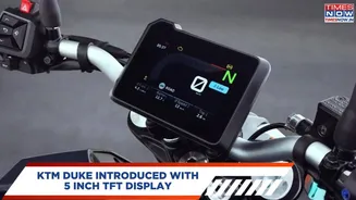 KTM 160 Duke’s New Variant Introduced With 5-Inch TFT Display And Connected Tech