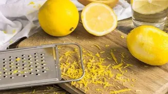 Lemon zest and coriander: The ultimate flavor combo