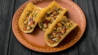 The Recipe Behind Breakfast Tacos: The Appeal of a Simple Tomato and Bean Combination