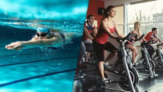 Cycling or swimming: Better option for your heart and lungs?
