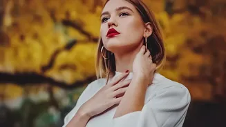 Why Deep Reds Are Appearing Across Festive Beauty Looks This Autumn