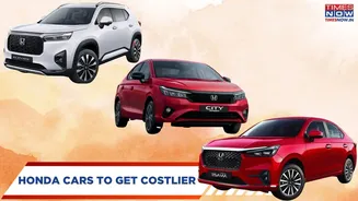 Honda Cars To Get Costlier From January 2026 - Amaze, City And Elevate Prices Set To Rise