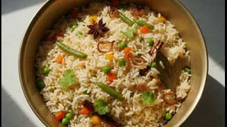 A Vegetable-First Biryani Still Depends on Careful Rice Texture
