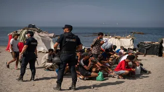 Spain’s Ceuta border tightens: Morocco nabs 111 migrants