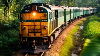 Southern Railway's October 22 Vistadome Trial — Views Along The Sengottai–Punalur Ghat Section