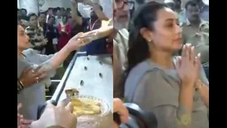 Rani Mukerji Seeks Blessings At Dagdusheth Ganpati Ahead Of Mardaani 3, Reflects On 30 Years In Cinema