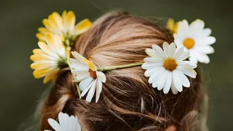 A Half-up Pencil Twist Keeps Hair Away from the Face