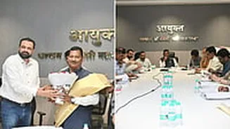 Maharashtra Safai Commission VP Mukesh Sarwan Reviews Sanitation Workers’ Welfare At KDMC, Seeks Action Report In 15 Days