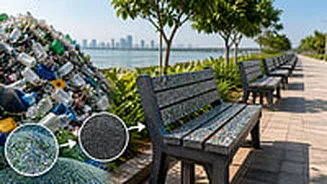 From 24 Tonnes Of Plastic To 90 Benches: Navi Mumbai's Eco-Friendly Initiative
