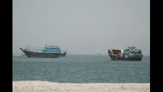 Iran Fired Projectile At Cargo Ship Passing Through Strait Of Hormuz: US Officials