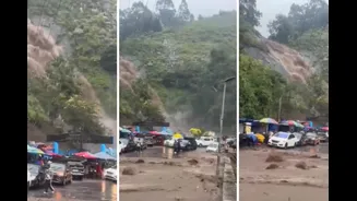 Kodaikanal Floods Leave Cars, Buses Stranded For 2 Hours As Silver Cascade Falls Turns Fierce: ‘Never Seen It So Ferocious’