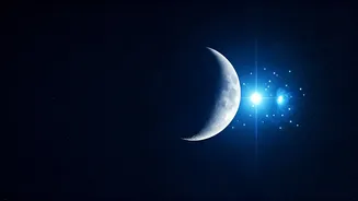 Celestial Dance: Moon, Venus, and Pleiades Align for a Dazzling Night Sky Spectacle!