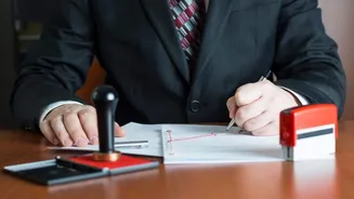 Reasons why government document approval takes time