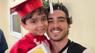 Aos 27 anos, ator João Fernandes revela os desafios da paternidade solo após morte da esposa:'Me cobro'