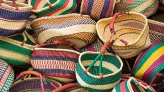 Handcrafted baskets: A sustainable alternative to plastic bags