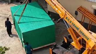 Astrobase Space Technologies receives India's largest 3-D printer in Bengaluru