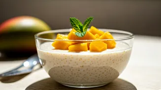Move Over Shakes, Try Ripe Mango Oat Milk Pudding