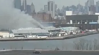 Corry PA Fire Video: Evacuation Ordered As Massive Blaze Engulfs Erie Building