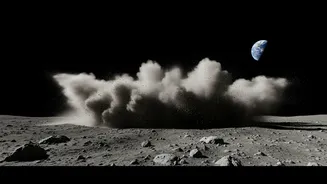Scientists Closely Watch Falcon 9's Planned Moon Crash For New Lunar Surface Insights