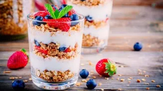 Quick fix: Rajgira popped grain parfaits