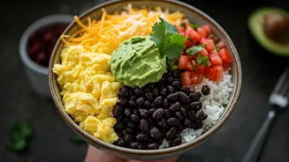 Whip Up Quick & Healthy Breakfast Burrito Bowls in 15 Minutes!