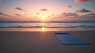 Sunrise Serenity: 5 Unexpected Perks of Beach Yoga at Dawn