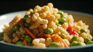 Why Crispy Rice Salad Is A Lunch Favourite